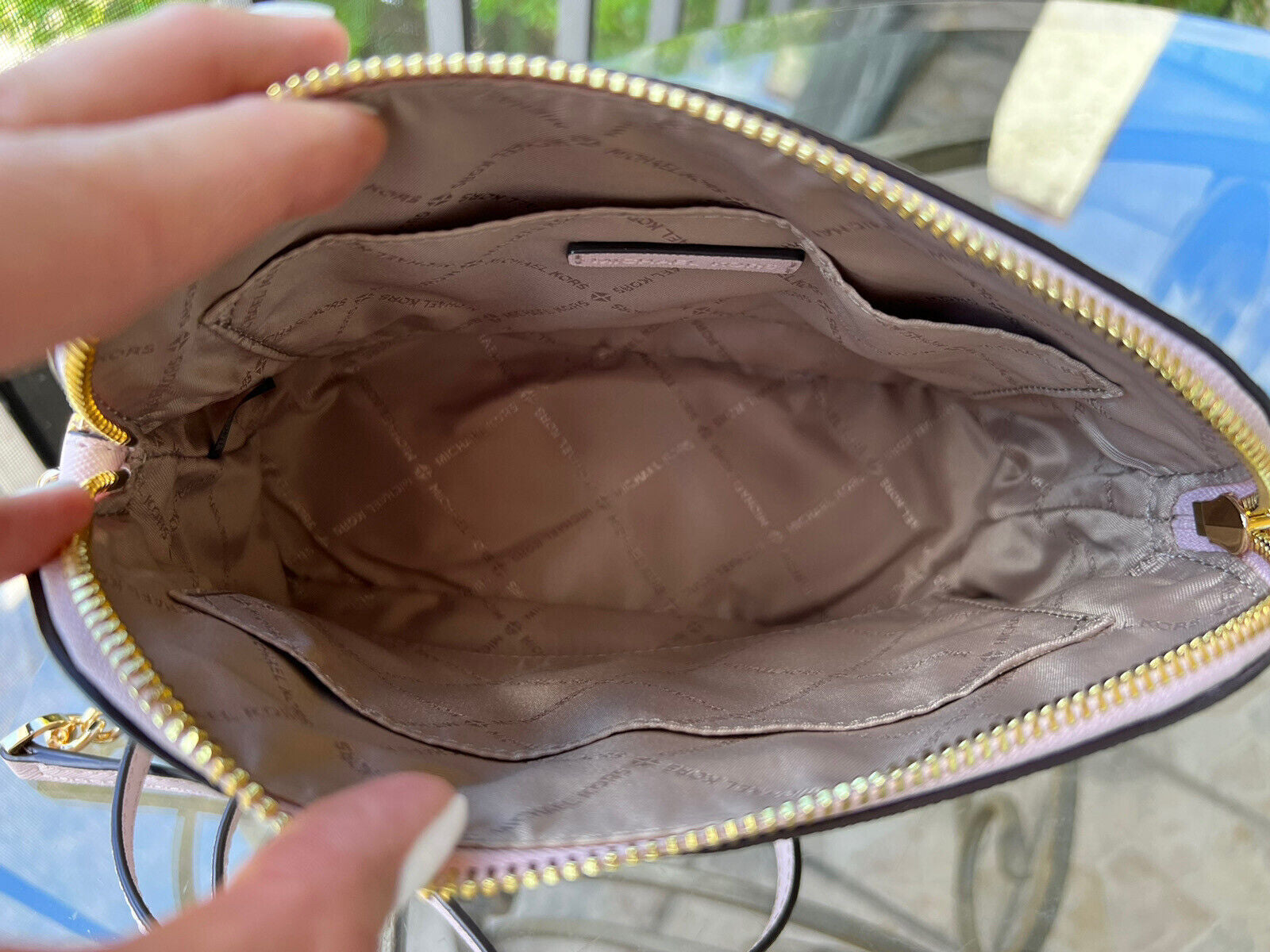 Michael Kors Lady PVC or Leather Crossbody Bag Handbag Messenger Purse Shoulder - Cedar Crate Collective