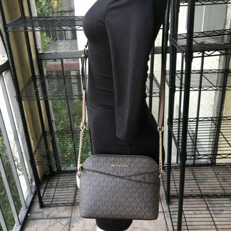 Michael Kors Lady PVC or Leather Crossbody Bag Handbag Messenger Purse Shoulder - Cedar Crate Collective