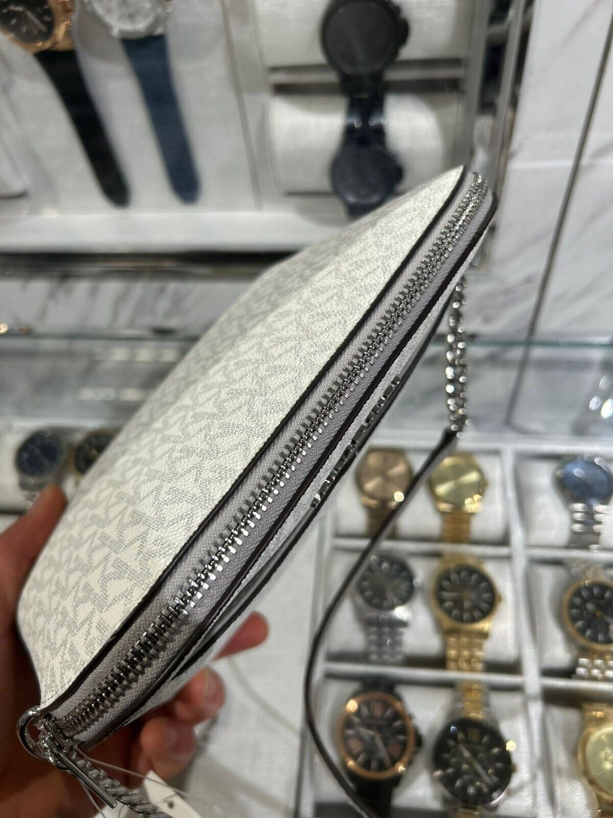 Michael Kors Lady PVC or Leather Crossbody Bag Handbag Messenger Purse Shoulder - Cedar Crate Collective