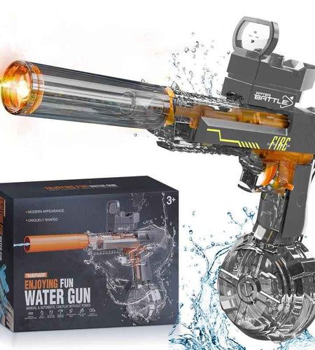 Aquablaze™ Electric Water Blaster – LED Power Squirt Gun for Epic Summer Battles