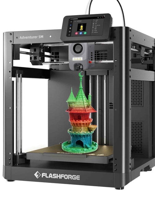 Load image into Gallery viewer, Adventurer 5M 3D Printer, Fully Auto Leveling &amp; 600Mm/S High Speed Printing, Black
