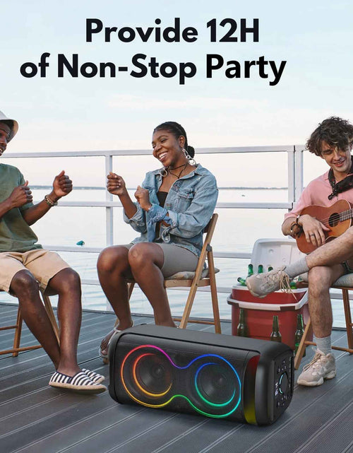 Load image into Gallery viewer, Large Party Speaker, Bluetooth Speaker with Dazzling Rgb Light, Two 6.5'' Subwoofer, T20
