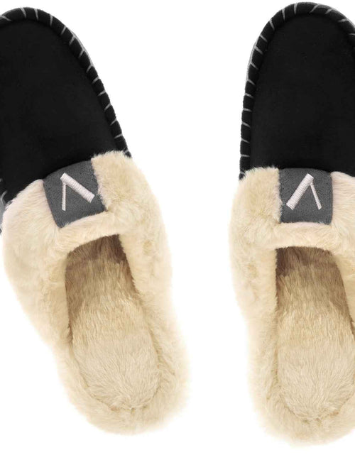 Load image into Gallery viewer, Men'S Scuff Slippers Memory Foam Slip on Shoes Moccasin Style House Shoes Indoor Outdoor
