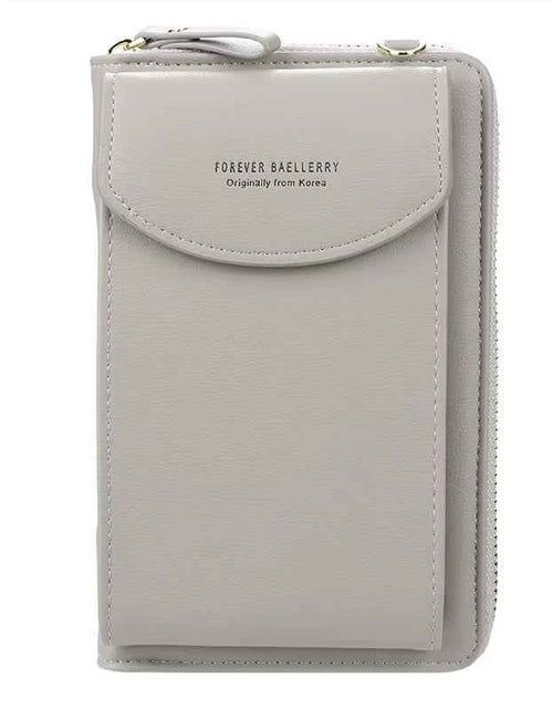 Load image into Gallery viewer, Elegance On-the-Go – Luxe PU Leather Crossbody Shoulder Bag with Phone &amp; Card Organizer
