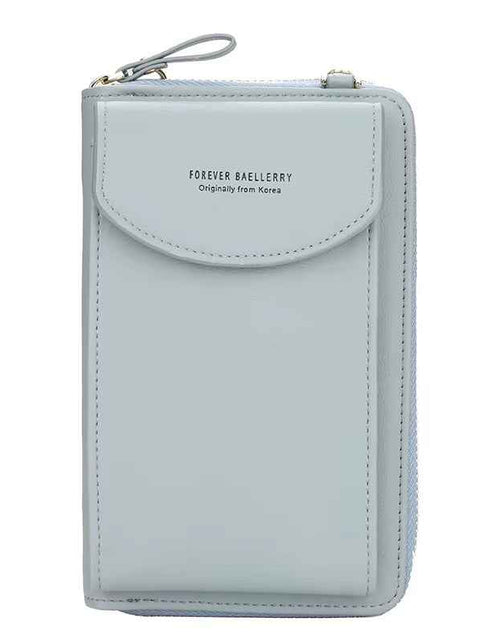 Load image into Gallery viewer, Elegance On-the-Go – Luxe PU Leather Crossbody Shoulder Bag with Phone &amp; Card Organizer
