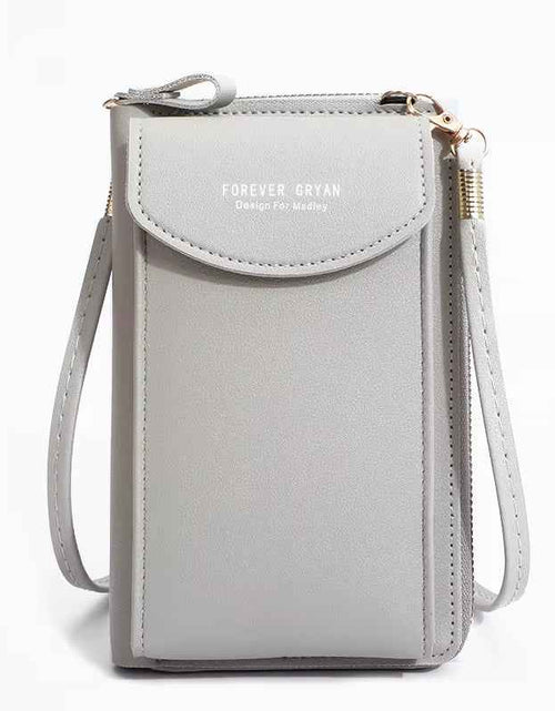 Load image into Gallery viewer, Elegance On-the-Go – Luxe PU Leather Crossbody Shoulder Bag with Phone &amp; Card Organizer
