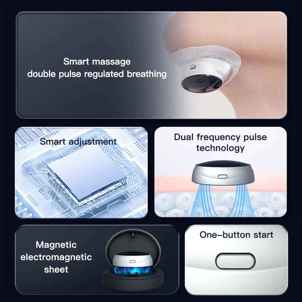 SmartSnore™ 5-Pair EMS Anti-Snoring Device – Breathe Easy, Sleep Deep