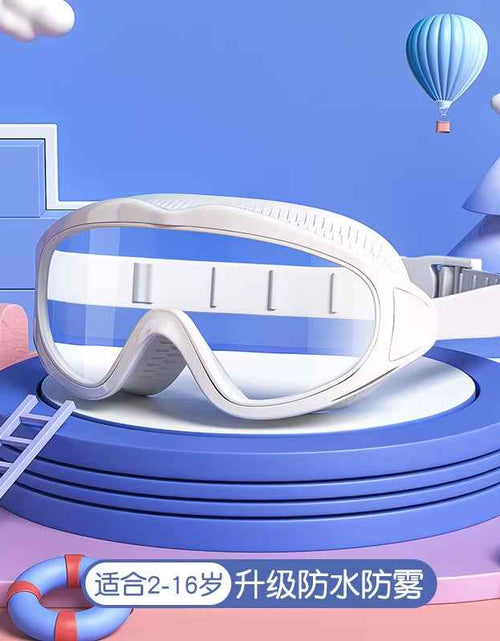 Load image into Gallery viewer, AquaChamp Kids Swim Set – Waterproof Anti-Fog Swimming Goggles &amp; Cap with Protective Case
