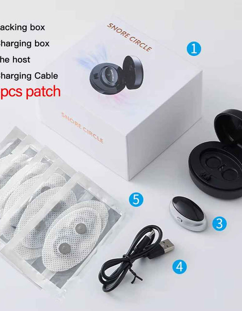 Load image into Gallery viewer, SmartSnore™ 5-Pair EMS Anti-Snoring Device – Breathe Easy, Sleep Deep
