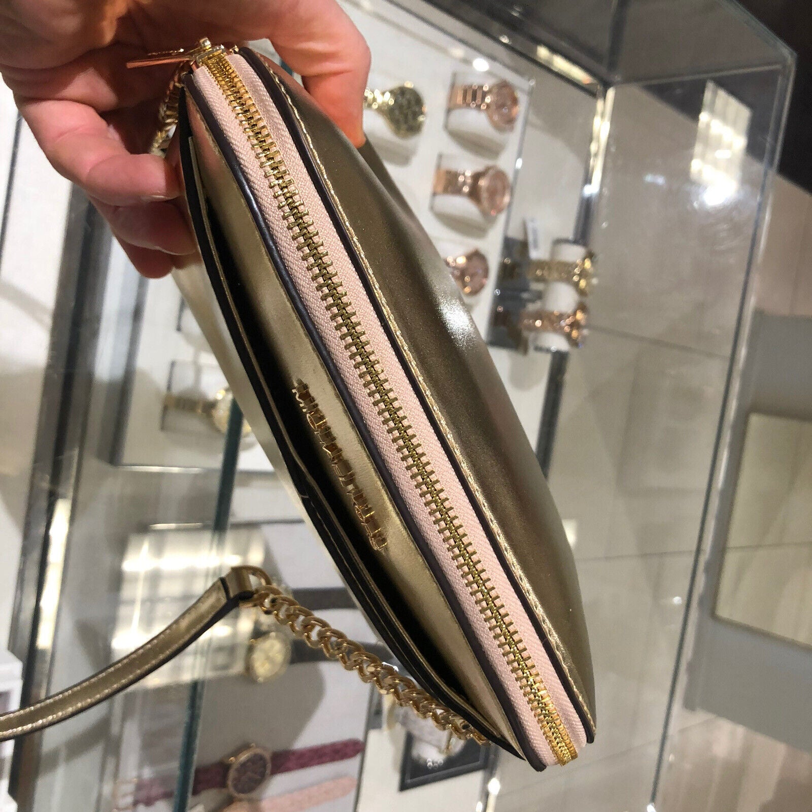 Michael Kors Lady PVC or Leather Crossbody Bag Handbag Messenger Purse Shoulder - Cedar Crate Collective