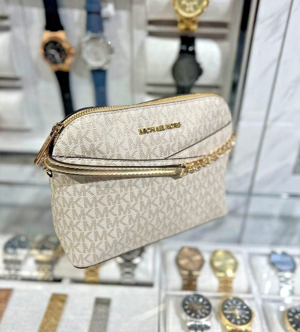 Michael Kors Lady PVC or Leather Crossbody Bag Handbag Messenger Purse Shoulder - Cedar Crate Collective