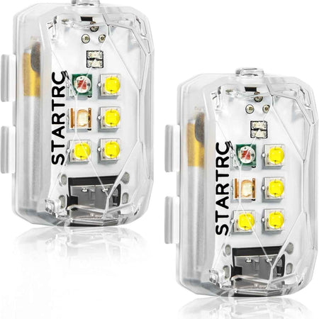 Drone Strobe Light, anti Collision Light, Rechargable Flash Led Lamp Light for FAA Drone Night Flying, Fits for DJI Mini 4 Pro, Avata 2,Mini 4K,Air 3, Mavic 3 and All RC Drones Accessory