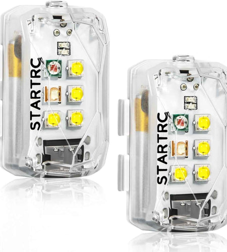 Drone Strobe Light, anti Collision Light, Rechargable Flash Led Lamp Light for FAA Drone Night Flying, Fits for DJI Mini 4 Pro, Avata 2,Mini 4K,Air 3, Mavic 3 and All RC Drones Accessory