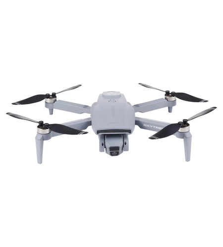 Skytrek GPS Foldable Video Drone with 1080P HD Camera, 2.8” Live Video Controller, Brushless Motors, Auto Return, and Travel Carry Case, Drone for Beginners, Aerial Photography, and Outdoor