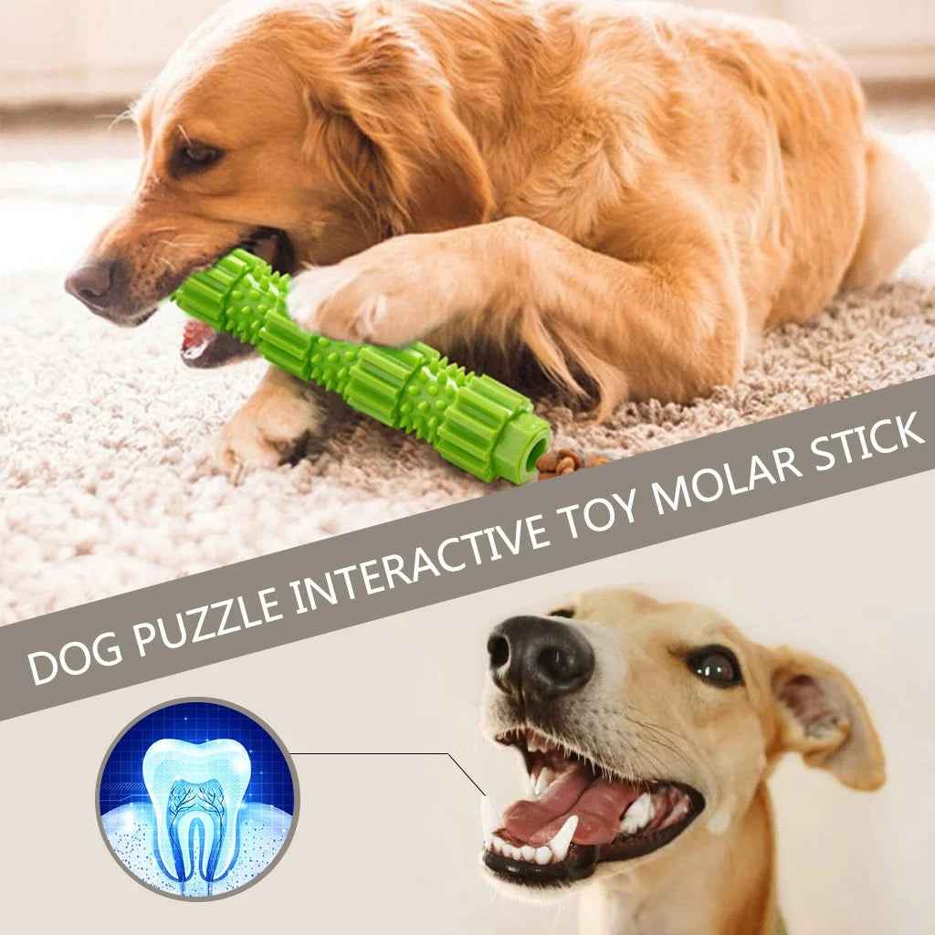 Dog Chew Toys for Aggressive Chewers,Treat Dog Dispensing Slow Feeder Durable Rubber Teeth Cleaning Tough Dog Puzzle Toys,Interactive Squeaky Dog Toy for Small/Medium Dogs"