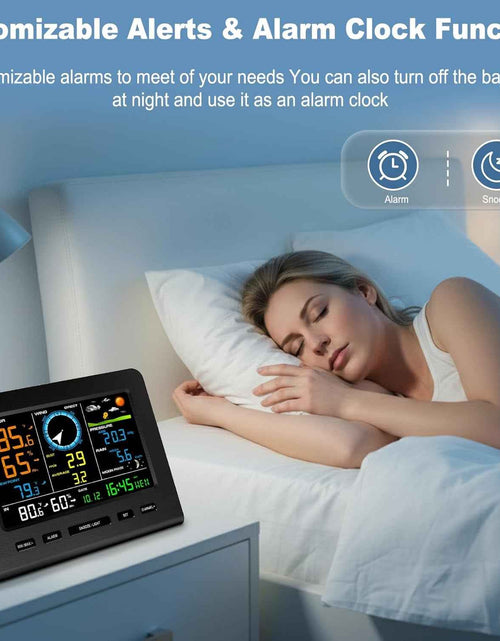 Load image into Gallery viewer, SmartWeather Pro™ – WiFi Wireless Indoor &amp; Outdoor Weather Station with Rain, Wind &amp; Temp Monitoring
